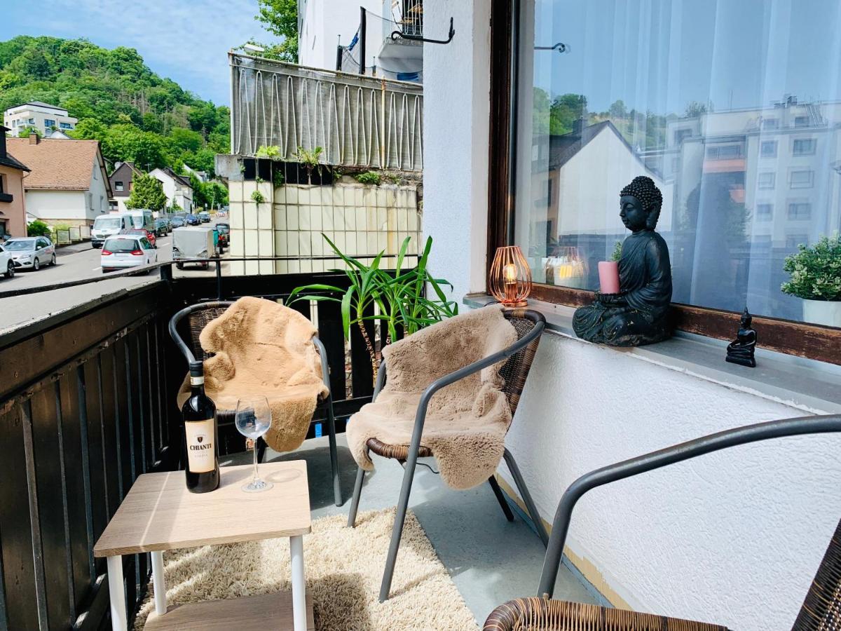 Schone, Gut Ausgestattete Wohnung Fur 1 Bis 4 Personen - Zentral Gelegen Bad Ems Luaran gambar